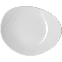 Тарелка «Органикс» фарфор D=200,H=25мм белый