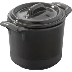 Baking pot “Miniature”  porcelain  50 ml  black, matte