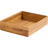 Ящик для подачи дуб ,H=8,L=32,B=26см коричнев.