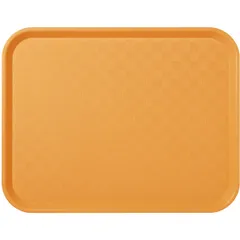 Rectangular tray for Fast Food  polyprop. , L=45.7, B=35.5 cm  orange.