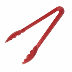 Universal tongs plastic ,L=24cm red