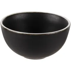 Sauce boat “Ethnic” porcelain 25ml D=50,H=25mm black