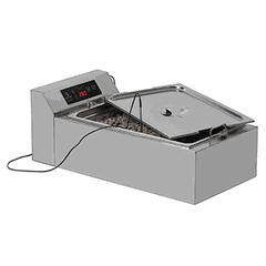 Мармит для шоколада «Choco 22T» на 20 кг сталь нерж. ,H=21,L=79,B=38,5см 1,8Квт металлич.