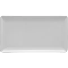 Dish “San Marino” rectangular  porcelain , L=24, B=13cm  white