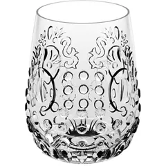 Old fashion “Baroque” glass 490ml D=70,H=115mm clear.