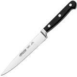 Нож кухонный «Классика» сталь нерж.,полиоксиметилен ,L=270/160,B=24мм черный,металлич.
