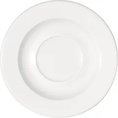 Saucer “Master”  porcelain  D=17.4 cm  white