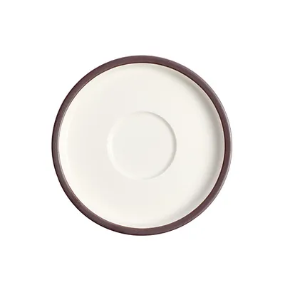 Блюдце «Блисс» фарфор D=138,H=19мм белый