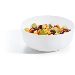 Блюдо для подачи «Эволюшнс Уайт» стекло D=18см белый, изображение 4