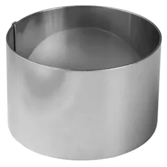 Confectionery mold “Circle”  stainless steel  D=70, H=45mm  metal.