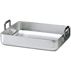 Tray 2 handles aluminum ,H=95,L=600,B=480mm