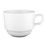 Чашка чайная «Белая» Браво фарфор 200мл D=85/110,H=67мм белый