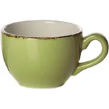 Чашка кофейная «Террамеса Олива» фарфор 85мл D=65,H=50,L=85мм олив.