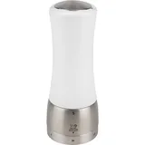 Мельница для соли с метал.механизмом дерево D=6,H=16см белый
