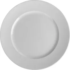 Plate “Olea” porcelain D=32,H=3cm white