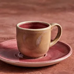 Блюдце «Везувиус Роуз Кварц» фарфор D=152,5/50мм розов., изображение 3