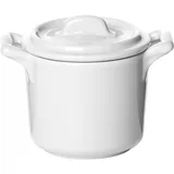 Горшок для запекания «Бель Кузин» фарфор 50мл D=58,H=60мм белый