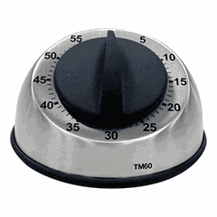 Mechanical timer (60 minutes)  metal  D=95, H=102mm