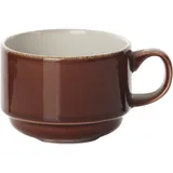 Чашка чайная «Террамеса Мокка» фарфор 200мл D=80/46,H=60мм тем.корич.