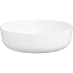 Тарелка «Эволюшнс Уайт» мелкая стекло D=26см белый