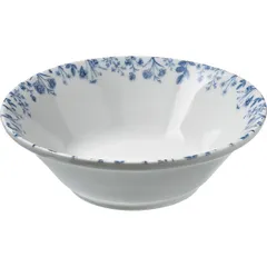 Salad bowl “Beatrice”  porcelain  0.6 l  D=175, H=56mm  white, blue