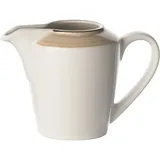 Молочник «Чино» фарфор 142мл D=40,H=81,L=120мм белый,бежев.