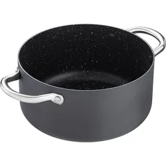 Pan "Whitford"  cast aluminum, stainless steel  4 l  D=22, H=11 cm  graphic, black