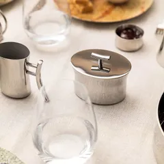 Сахарница «Бамбу» сталь нерж. 200мл металлич., изображение 4