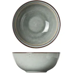 Salad bowl ceramics D=16,H=6cm turquoise,green.