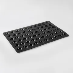 Форма для выпечки «Проотель» 60 ячеек (20мл, D=42/26мм,H=10мм) силикон ,H=3,L=60,B=40см