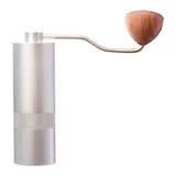Кофемолка ручная сталь нерж.,дерево серебрист.,тем.дерево