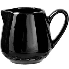 Milk jug “Kunstwerk” porcelain 90ml D=40,H=60,L=85,B=40mm black