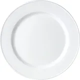 Тарелка «Симплисити Слимлайн» мелкая фарфор D=175,H=15мм белый