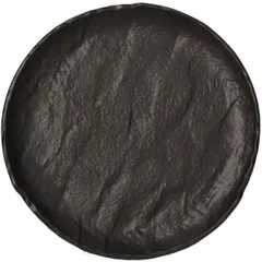 Тарелка «Вулкания» пирожковая фарфор D=16см черный