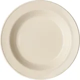 Тарелка глубокая «Айвори» фарфор 250мл D=210,H=35мм слон.кость