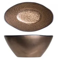 Соусник «Коперник» керамика ,H=45,L=100,B=68мм медный