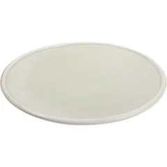 Plate porcelain D=27.5cm white