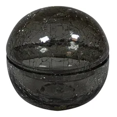 Салатник «Студия Ро» с крышкой «сфера» стекло 70мл D=7см серый, изображение 2