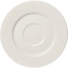 Блюдце «Это Рома» фарфор D=140,H=15мм белый