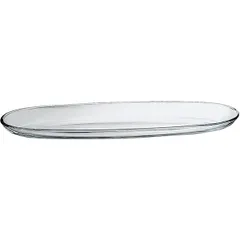Блюдо сервировочное «Фениче» стекло ,L=41,B=11,5см прозр.