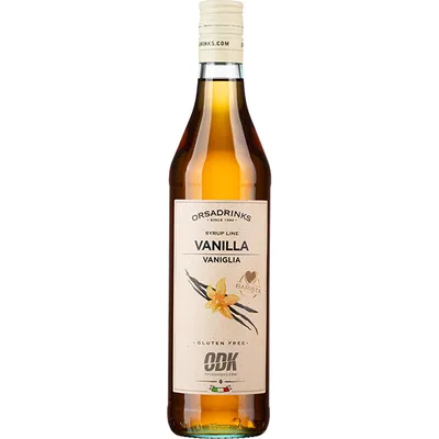 Сироп «Ваниль» ODK стекло 0,75л D=65,H=305мм, Состояние товара: Новый, Вкус: Ваниль, Материал: Стекло, Объем по данным поставщика (мл): 750