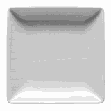 Салатник квадратный фарфор ,L=10,B=10см белый