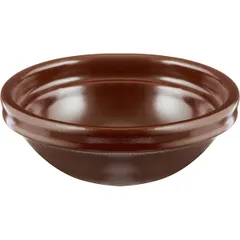 Соусник «Шоколад» фарфор 100мл D=90,H=35мм тем.корич.