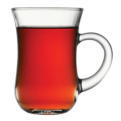 Стакан для чая стекло 160мл D=65,H=93мм прозр., изображение 2