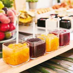 Салатник «Меккано» квадратный фарфор 180мл ,H=63,L=75,B=75мм черный, изображение 4