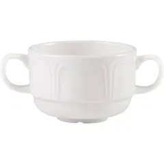 Broth cup “Torino white”  porcelain  300 ml  white