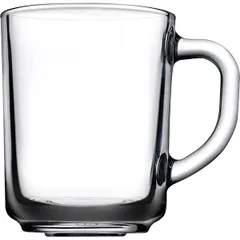 Mug “Pub” glass 250ml D=75,H=90,L=103mm clear.