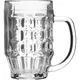 Кружка для пива «Маллес»[1шт] стекло 400мл D=85/65,H=140,B=130мм прозр.