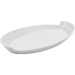 Serving dish plastic ,H=39,L=325,B=182mm white