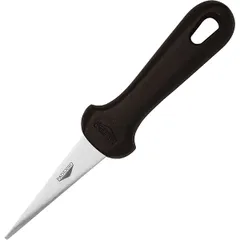 Нож для устриц сталь нерж. ,L=15см черный,металлич.
